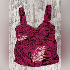 Tropical Escape Tankini Size 14